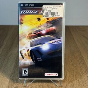 Namco Ridge Racer Sony PSP NTSC Good Racing Game UMD UNTESTED
